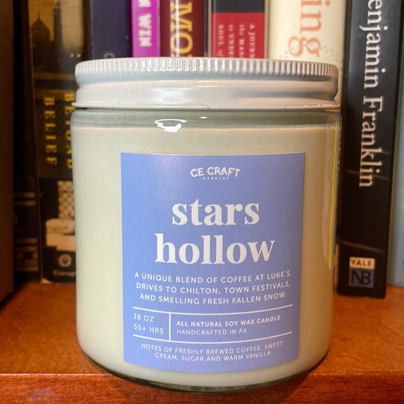 Other - NEW - Stars Hollow Gilmore Girls large candle